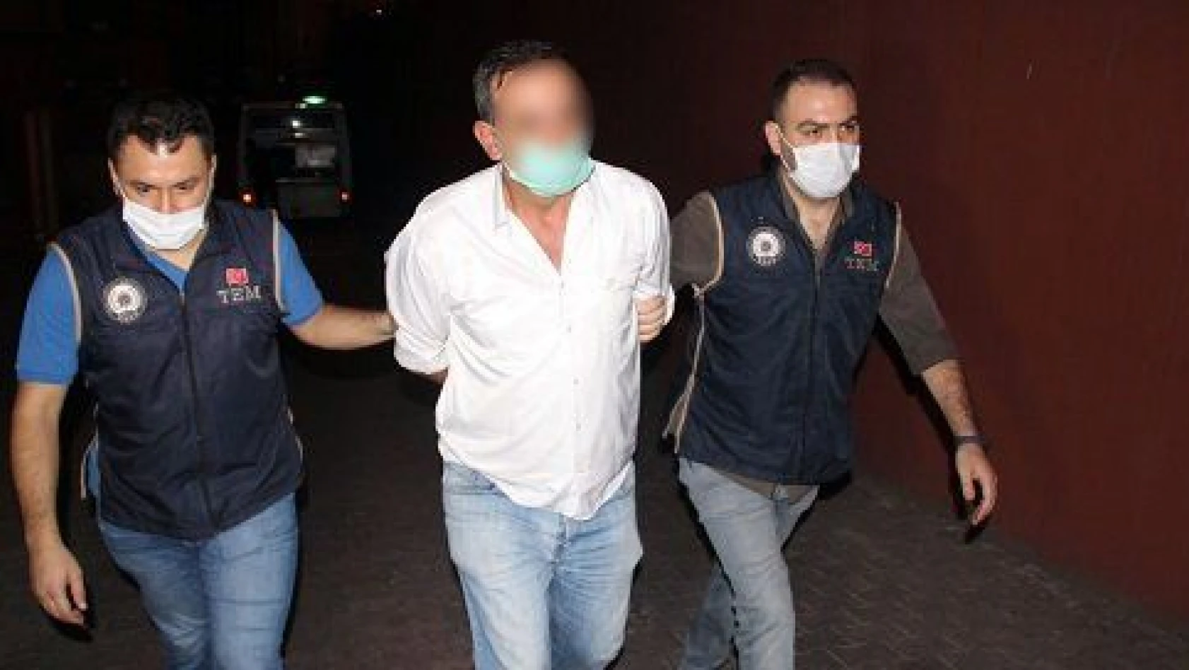Kayseri'de sosyal medyada terör örgütünü öven şahıs gözaltına alındı