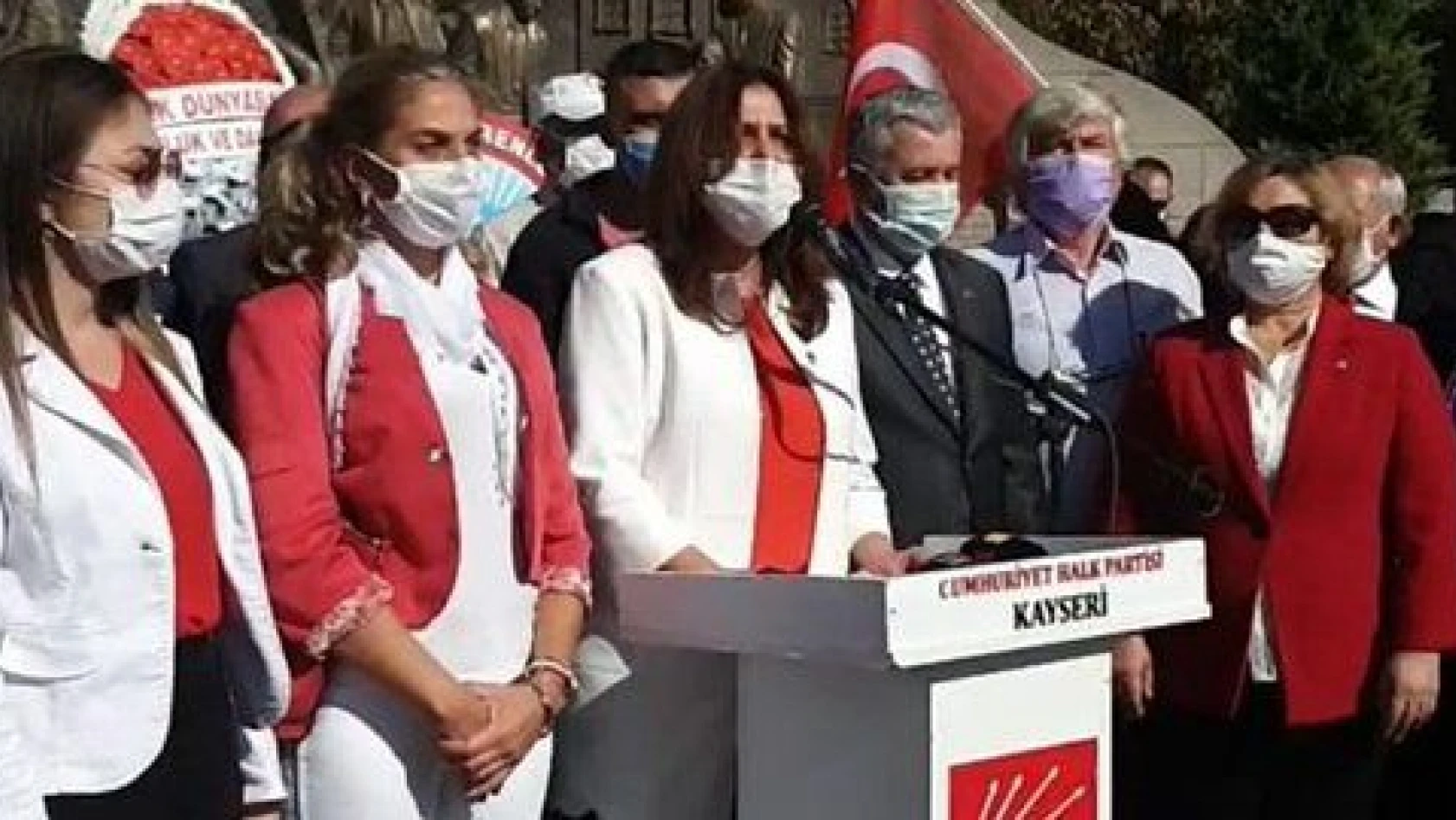 CHP Kayseri İl Başkanlığı, 29 Ekim Cumhuriyet Bayramı'nı kutladı