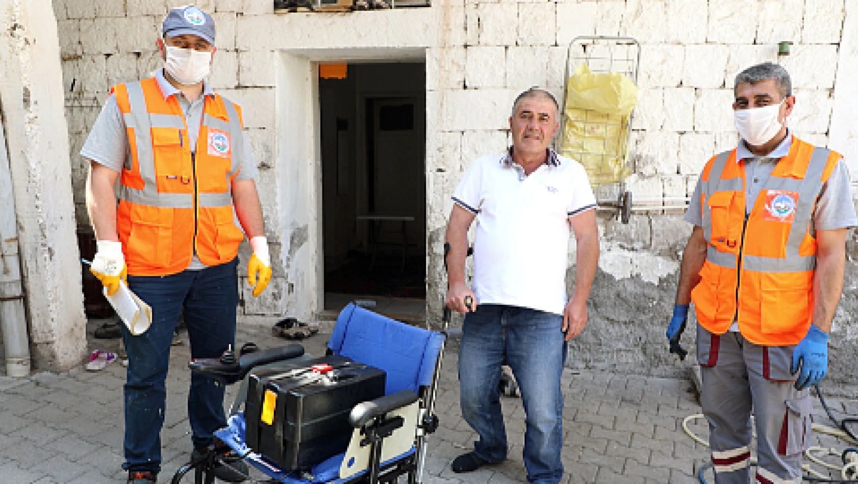 Talas Belediyesi engellilerin hayatını kolaylaştırıyor