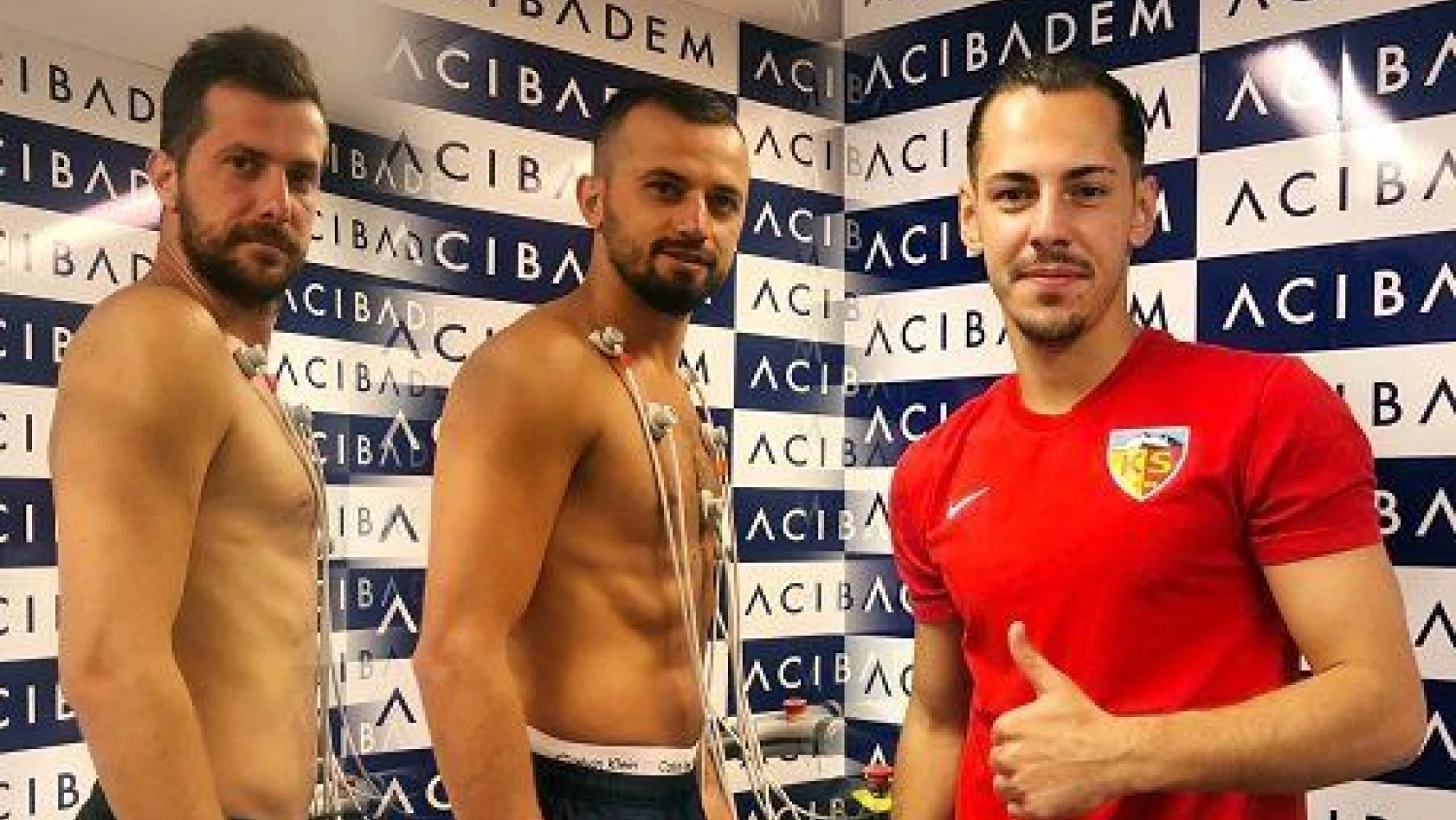 Kayserispor'da futbolcular sağlık kontrolünden geçti