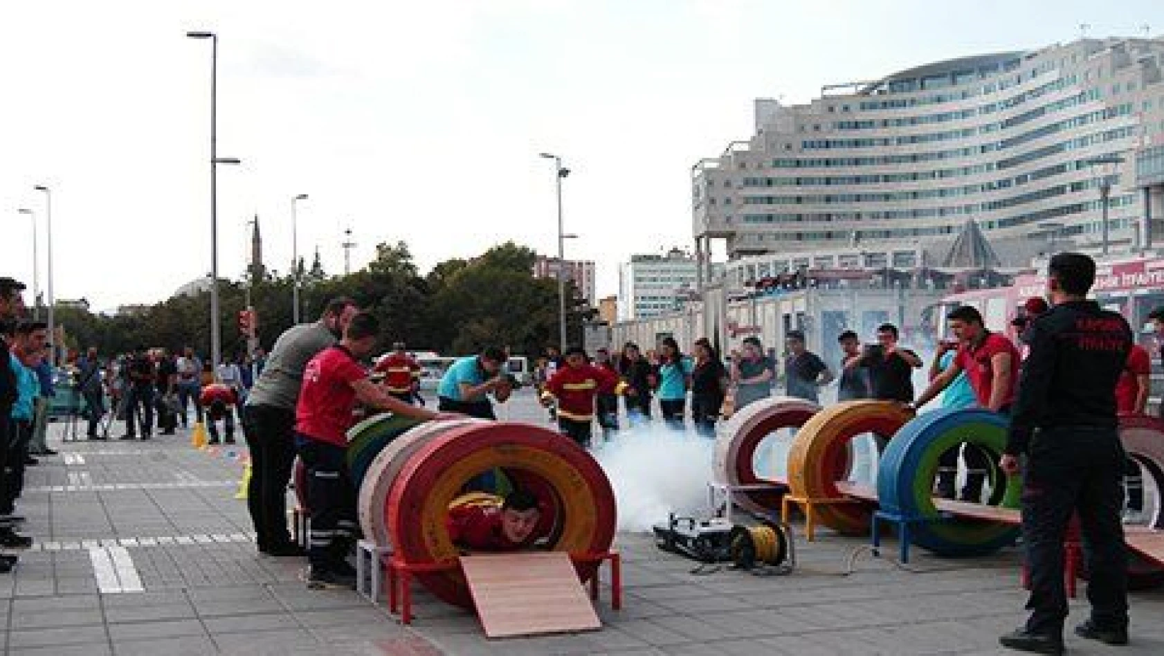 İtfaiye Haftası Kayseri'de etkinliklerle kutlandı