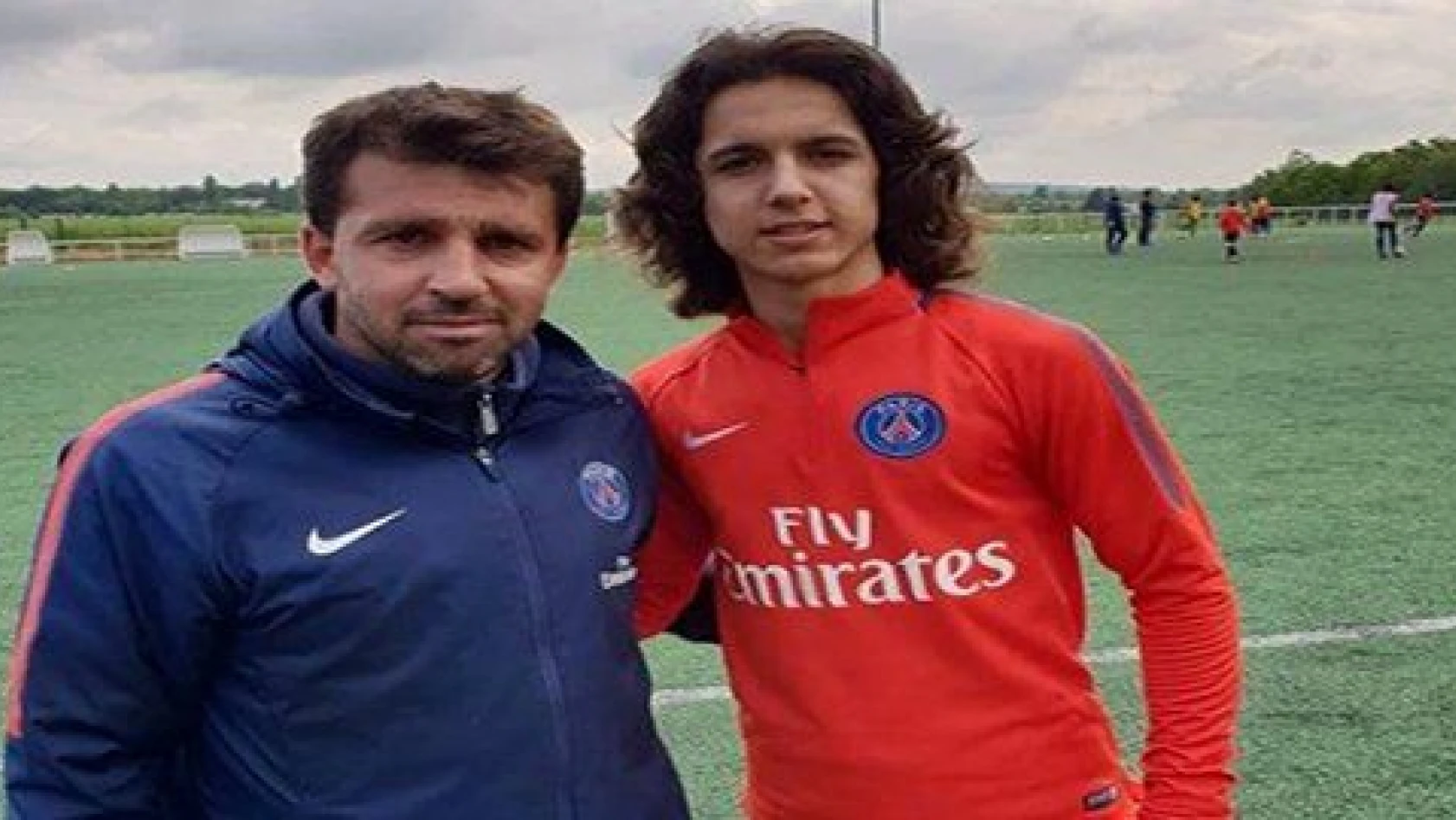 Kayserisporlu genç futbolcu PSG kampında antrenmana çıktı