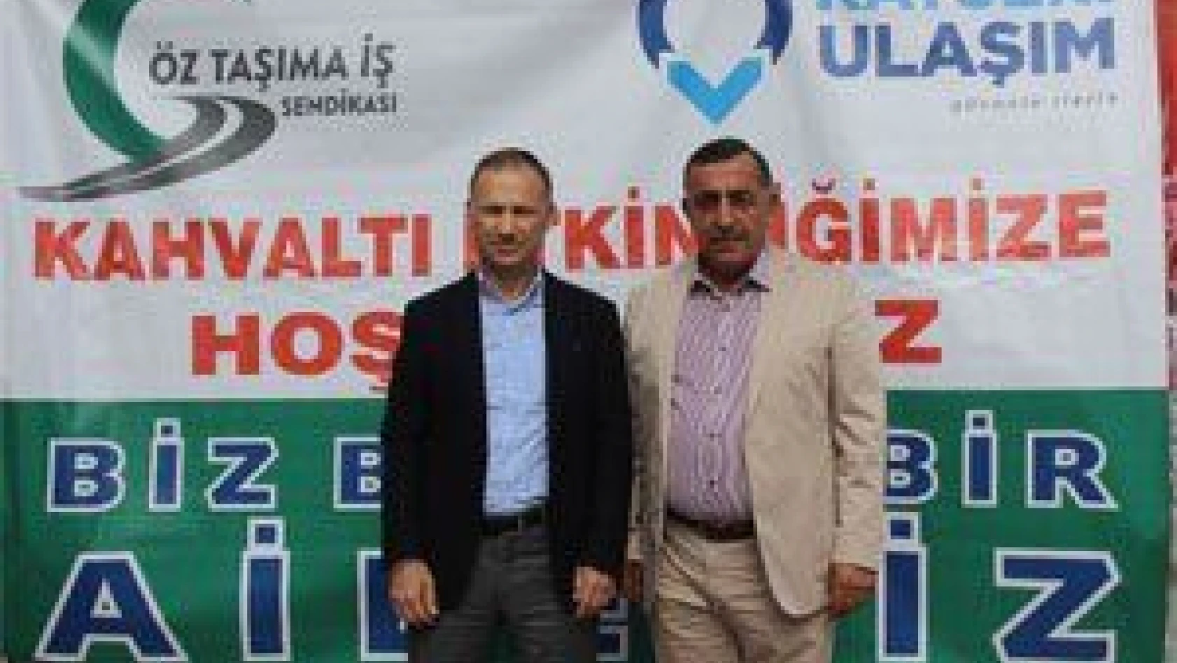 Öz Taşıma-İş Sendikası Genel Başkanı Mustafa Toruntay: 'Ülkemizin geleceği aydınlıktır'   