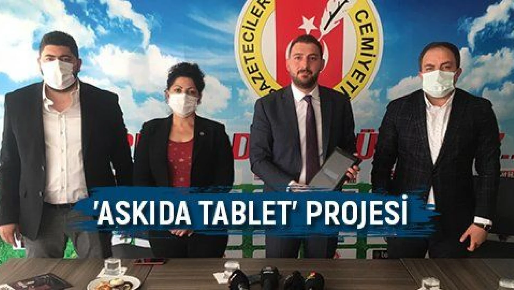 MHP Melikgazi İlçe Başkanlığı'ndan 'Askıda Tablet' projesi