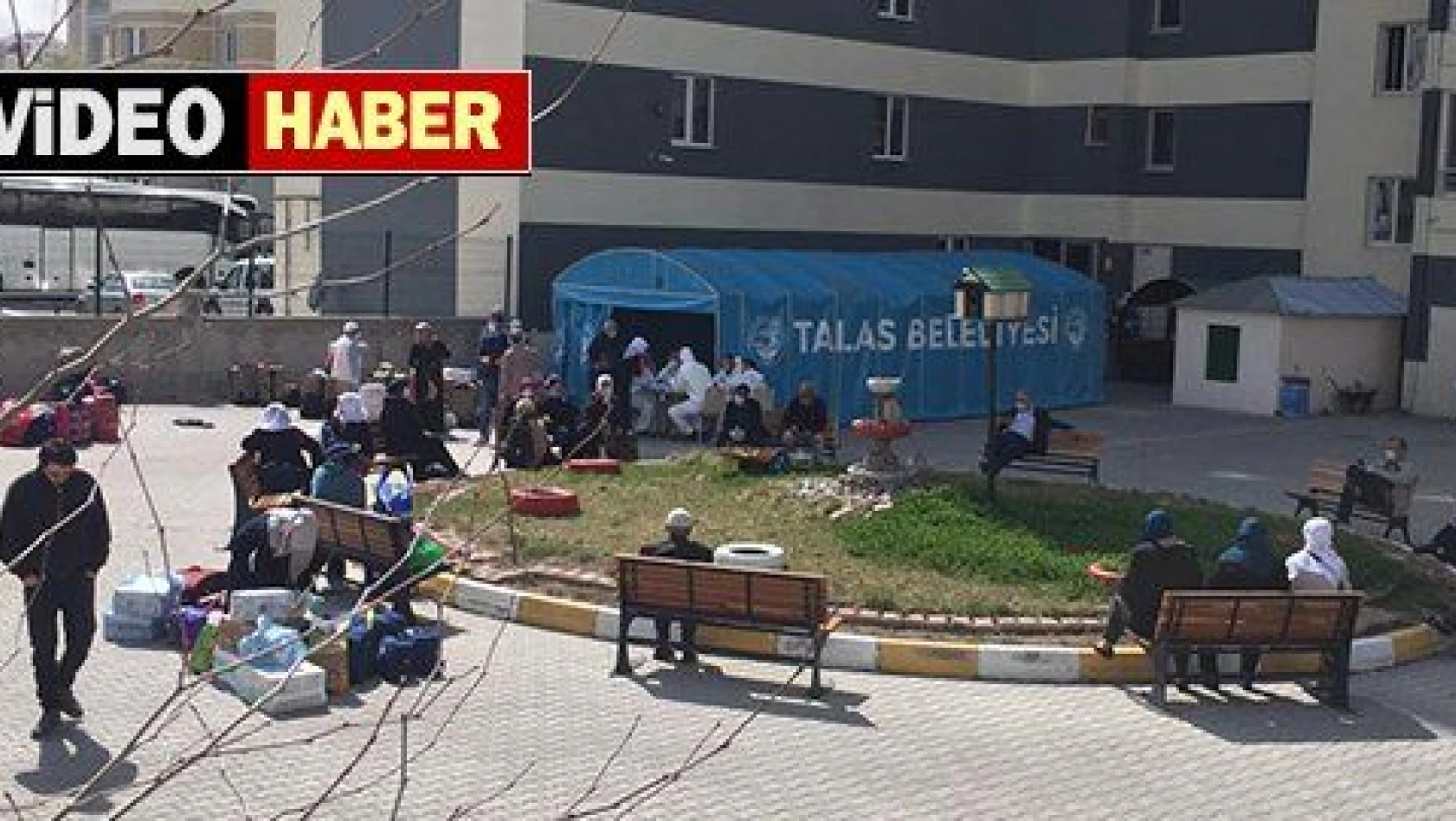Kayseri'de gözlem altında tutulan Umreciler dönüyor