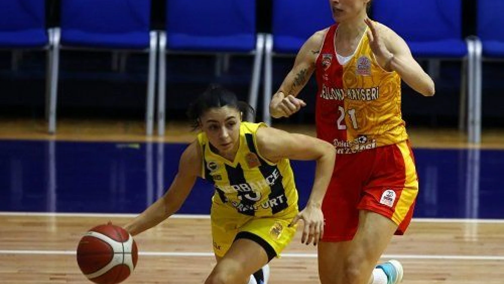 Kadınlar Basketbol Süper Ligi: Fenerbahçe: 96 - Kayseri Basketbol: 58