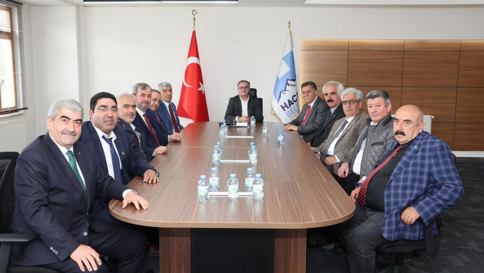 Kayseri Kooperatif Başkanlarından Hacılar Belediye Başkanı'na Ziyaret
