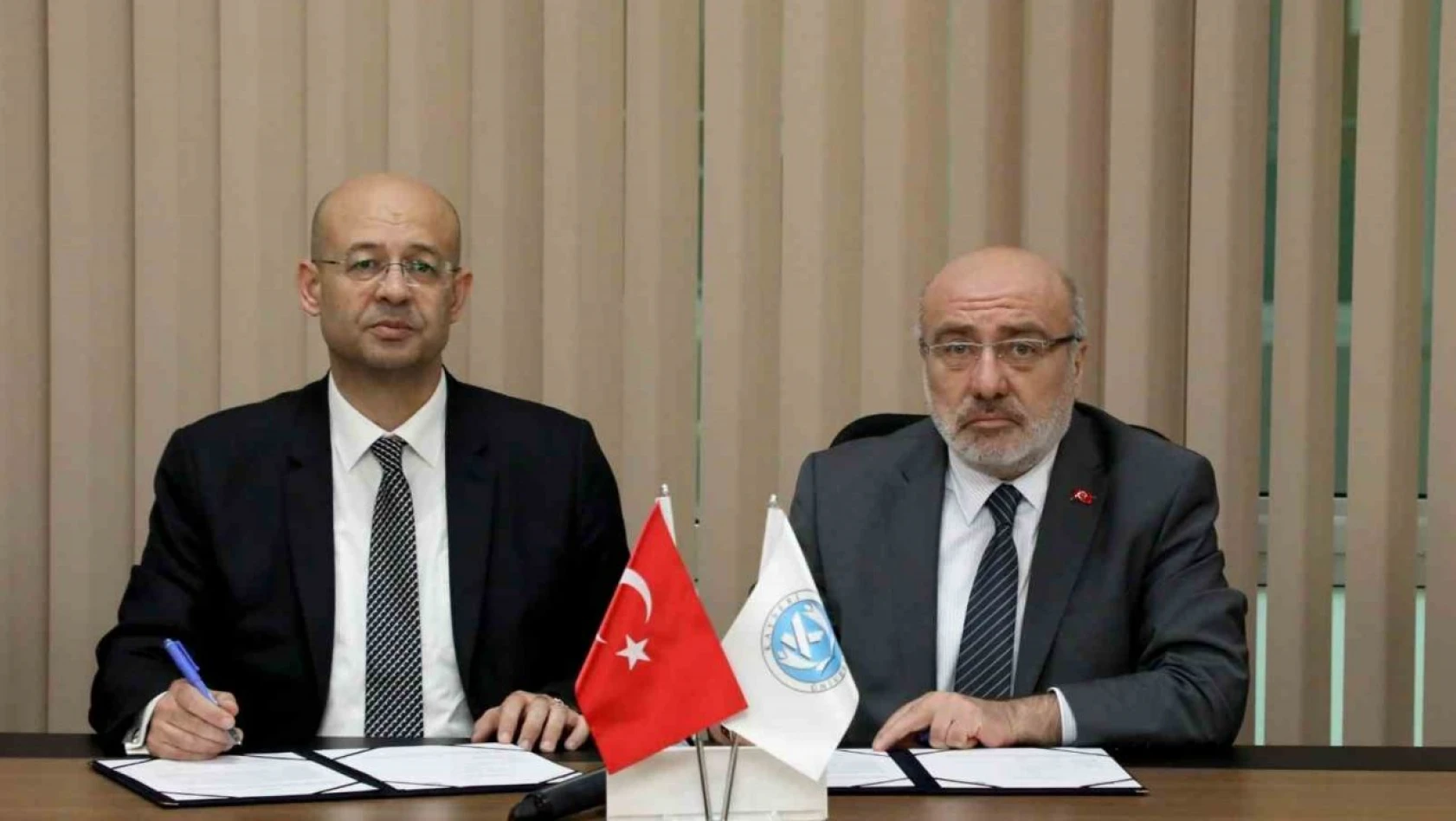 Kayseri Üniversitesi ile Helal Akreditasyon Kurumu arasında protokol imzalandı
