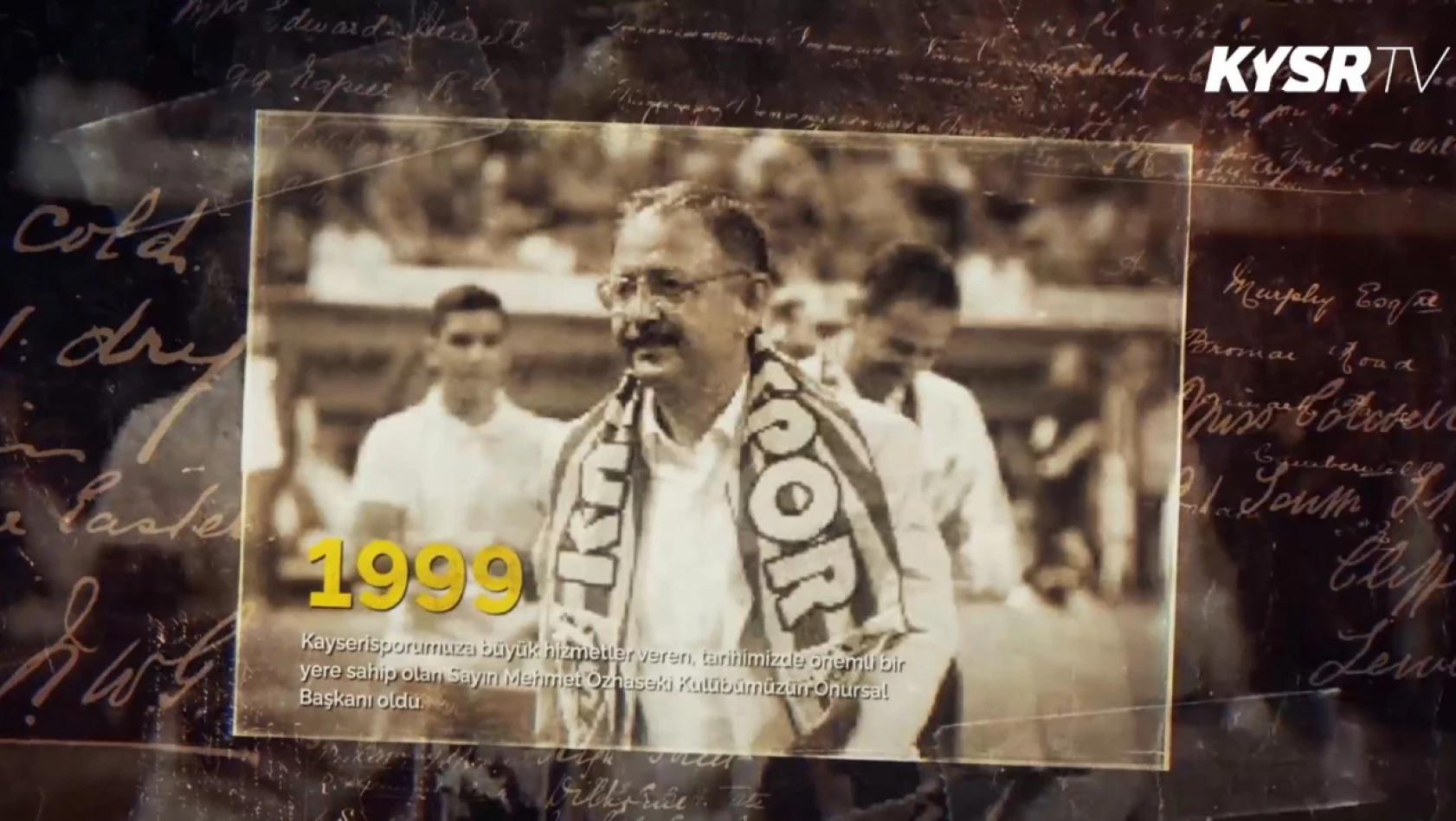 Kayserispor'dan 57. yıl dönümüne özel video