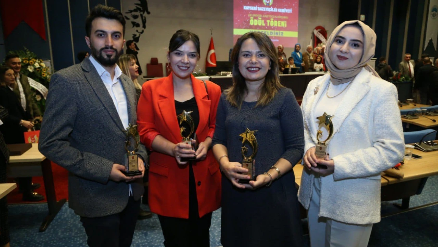 KGC medya yarışması ödül töreni yapıldı! Kayseri Anadolu Haber'e ödül yağmuru...