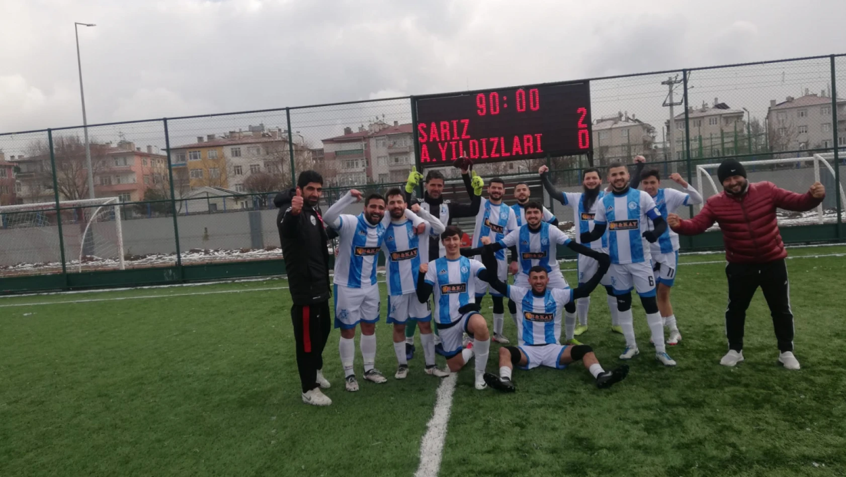 Kritik maçta gülen taraf Sarız ekibi oldu - Amatör Futbol