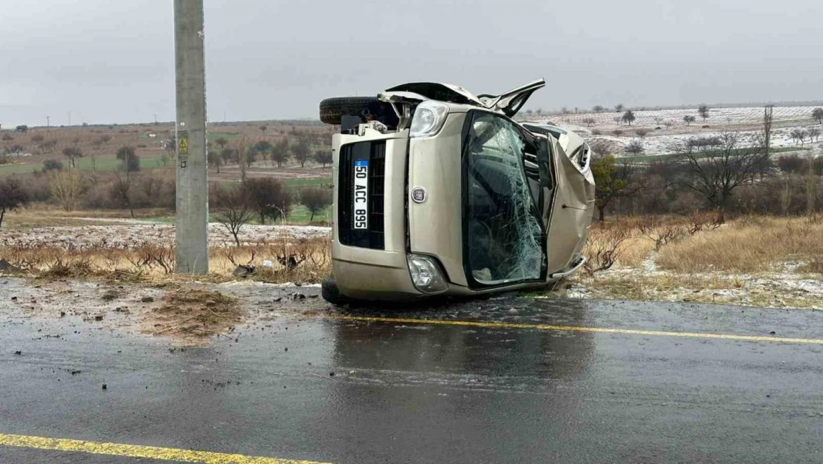 Nevşehir'de kaza: 1 yaralı!