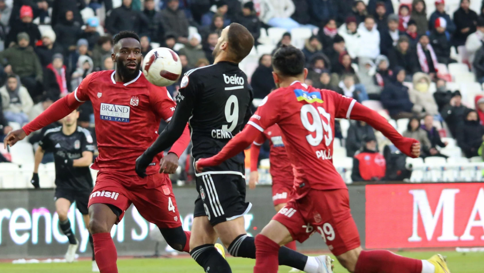 Sivasspor: 1 - Beşiktaş: 0