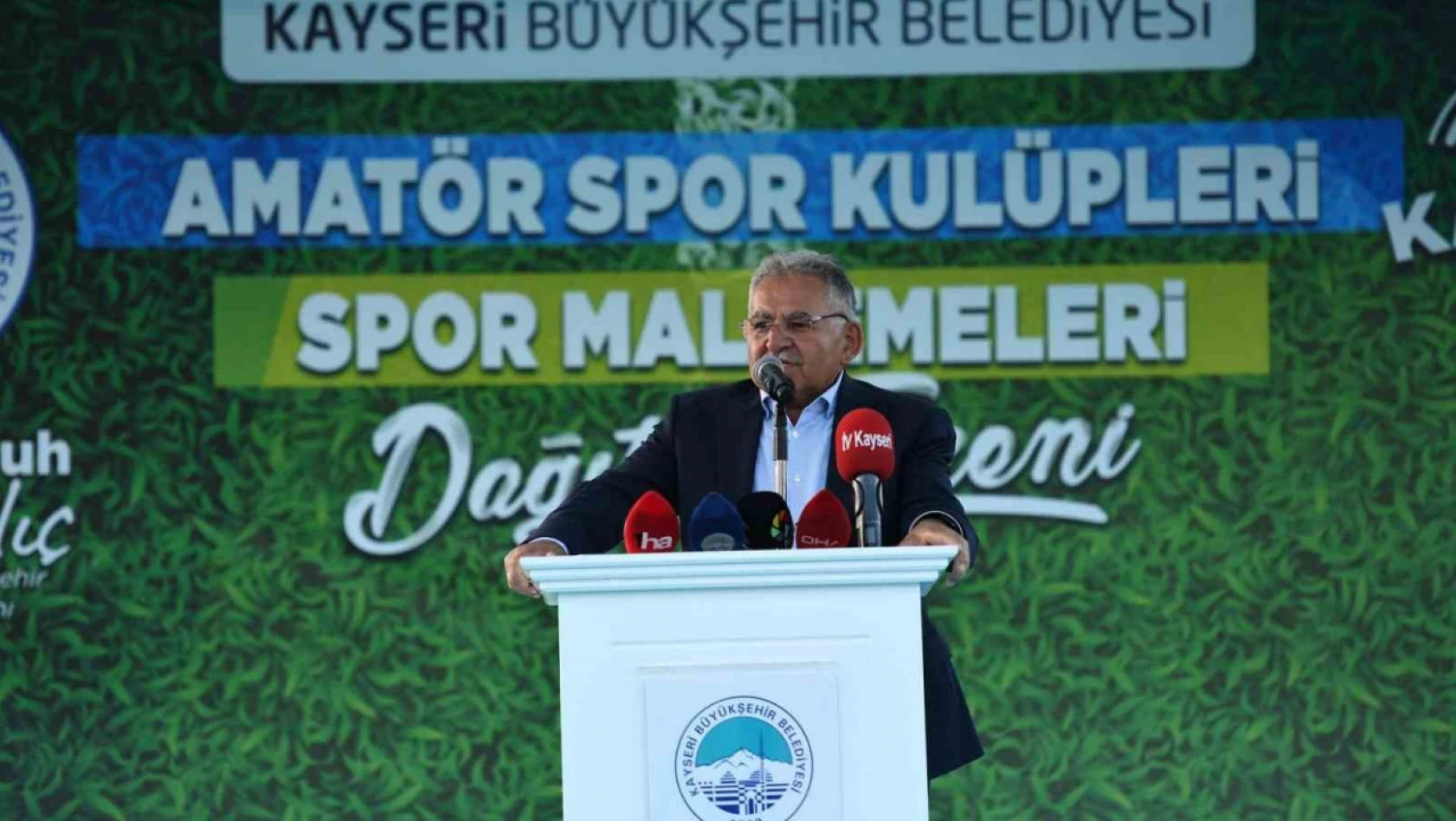 Kayseri'de Amatör Spor Kulüplerine Büyük Destek
