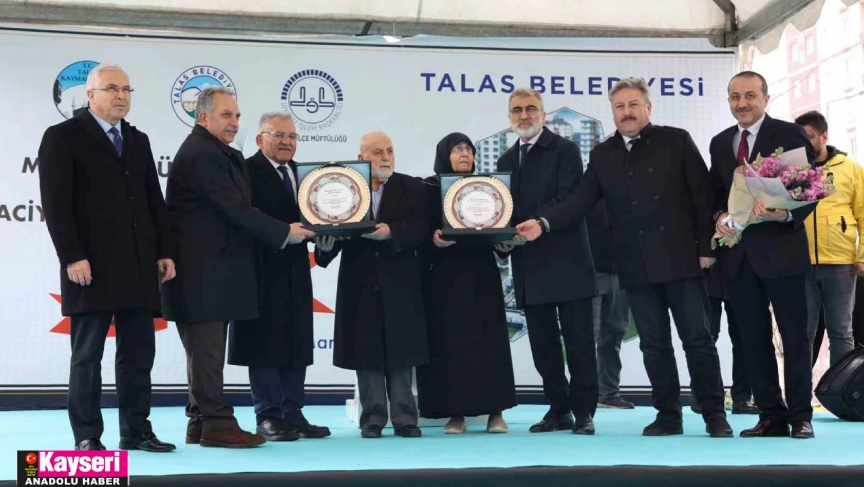Talas Büyükperdah Camii'nin açılışı gerçekleşti
