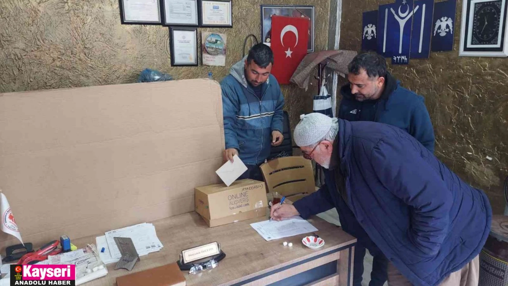 Tomarza Ziraat Odası Delege Seçimleri Tamamlandı