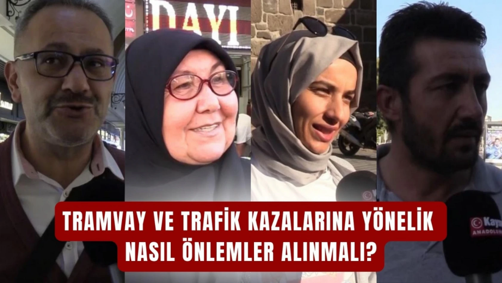 Tramvay Kazalarına Vatandaştan Çözüm Önerileri! Anadolu'da Z Raporu...