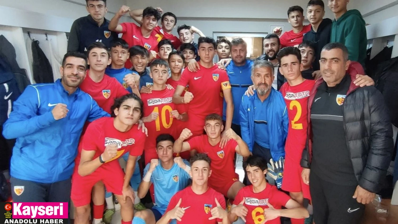 U16 Gelişim Ligi: Yukatel Kayserispor: 1 - Gaziantep FK: 0