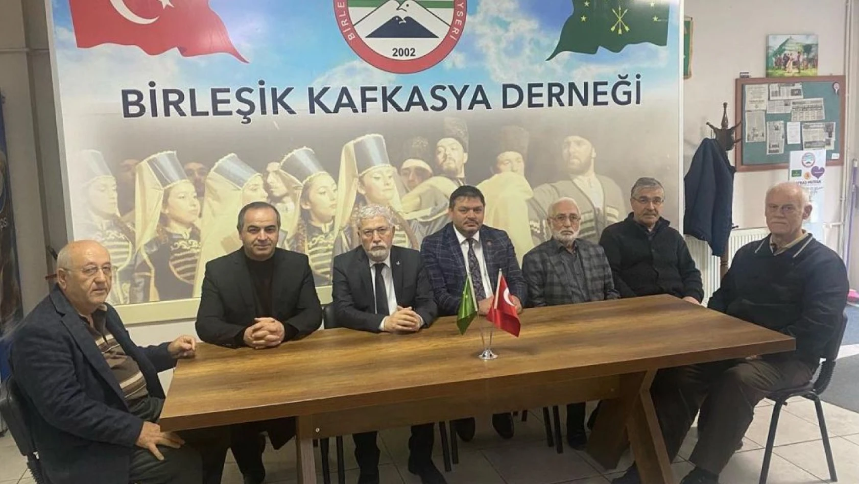 Yeniden Refah Partisi'nden Birleşik Kafkasya Derneği'ne ziyaret