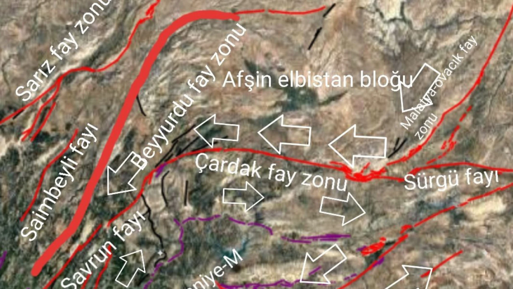 Yer Bilimci Kayseri fay zonlarını açıkladı