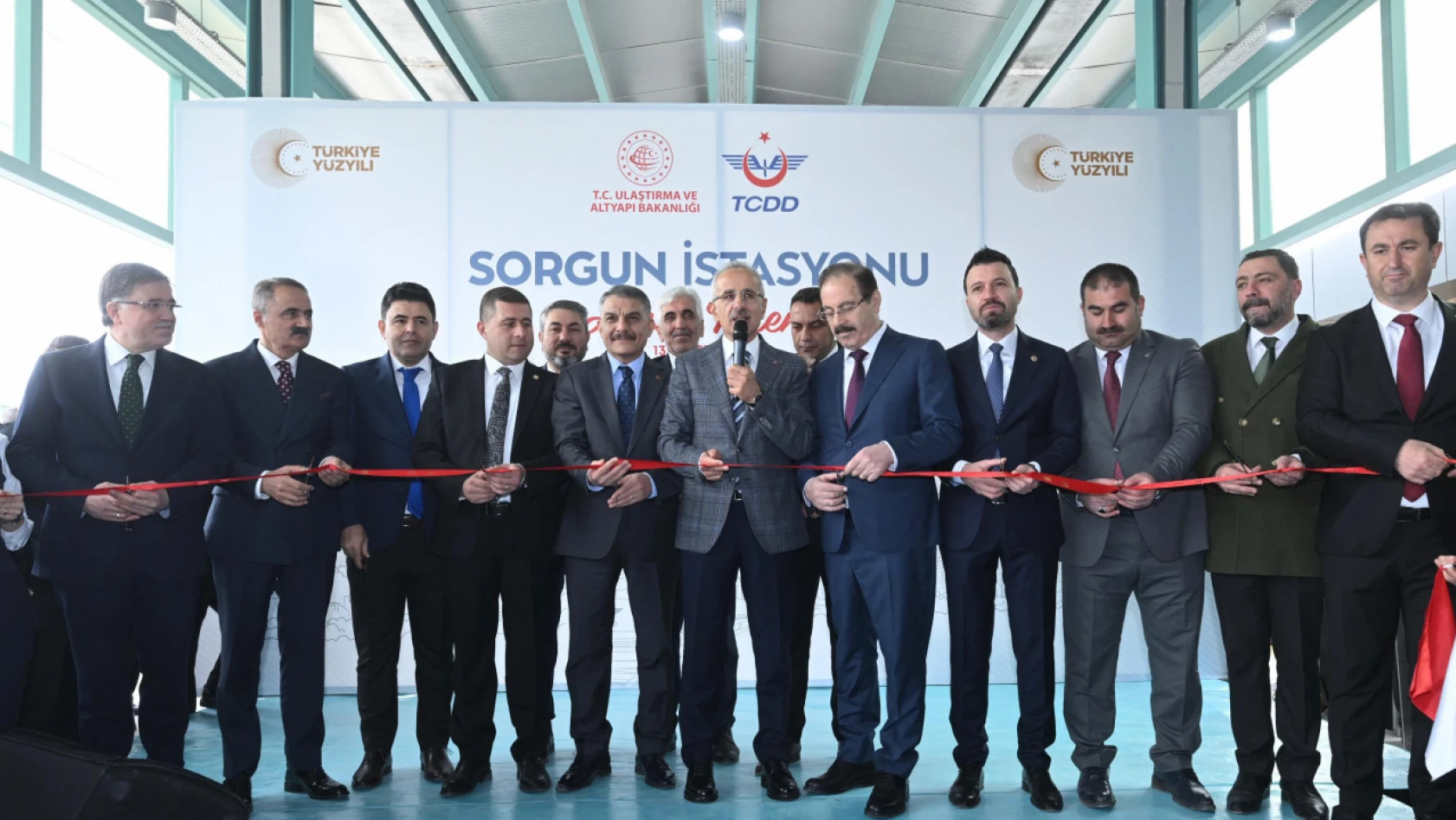 Yozgat'ta hızlı tren gar açılışı yapıldı! Bakan'dan açılışta Kayseri açıklaması...