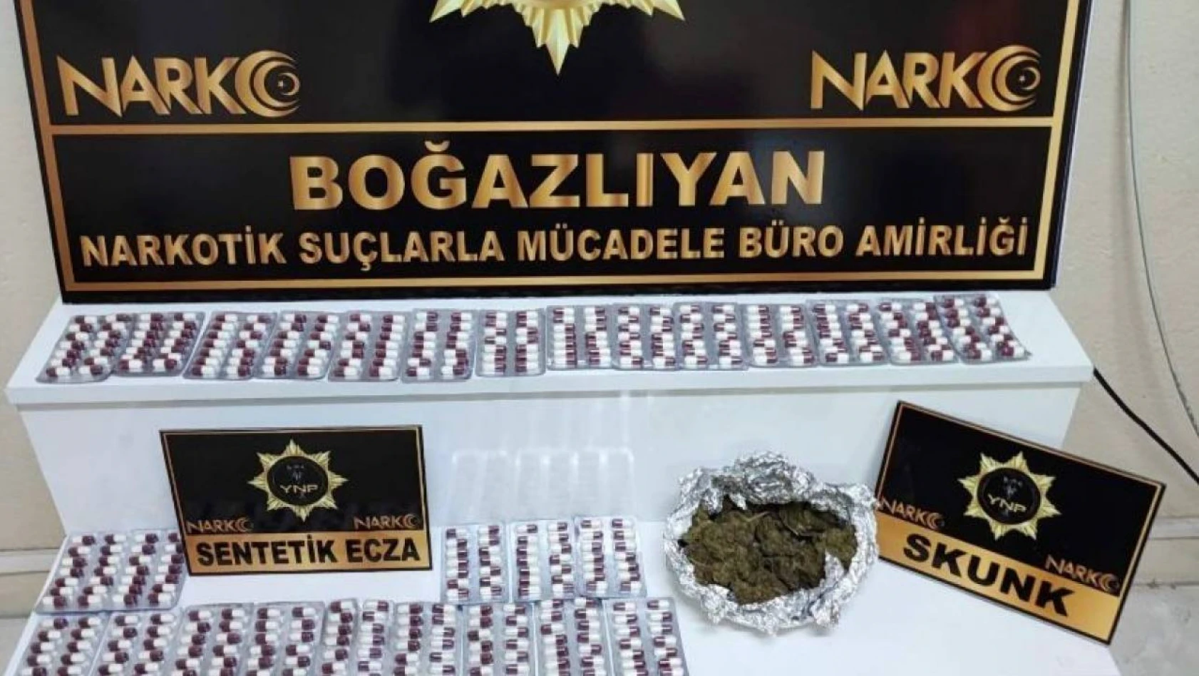 Yozgat'ta uyuşturucu operasyonu: 3 tutuklu