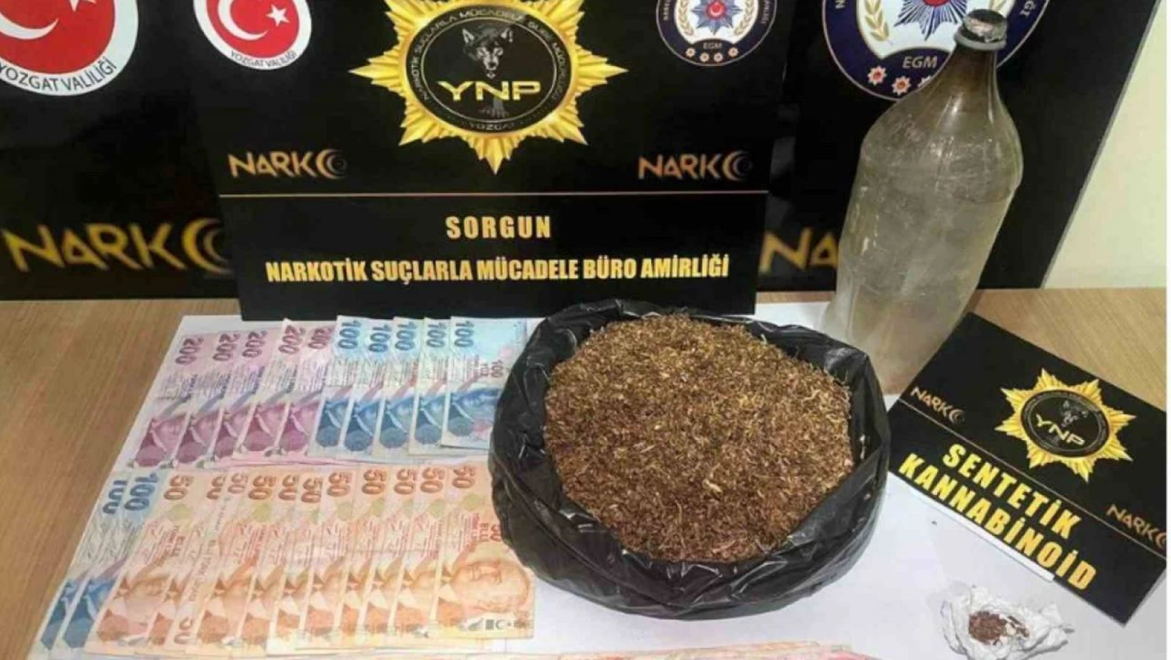 Yozgat'ta uyuşturucu ticareti yapan 5 şüpheliden 1'i tutuklandı