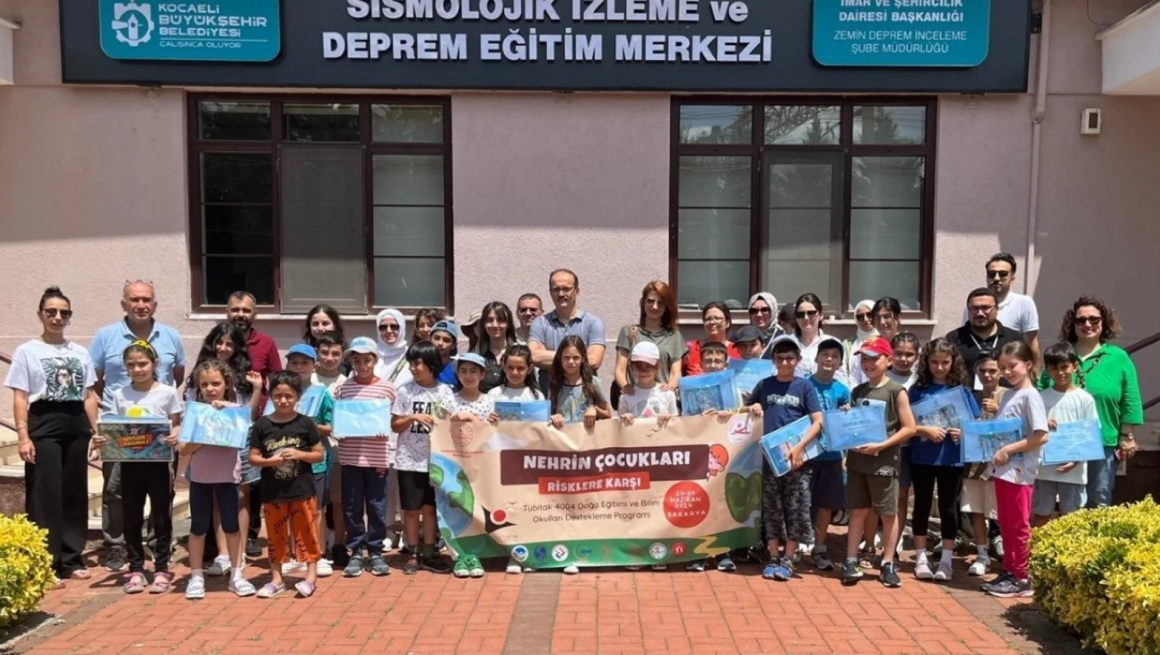 Kocaeli'de uygulamalı deprem eğitimi!