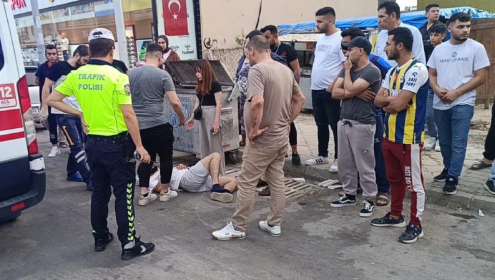 Adana'da trafik kazası: 1 kişi yaralandı!