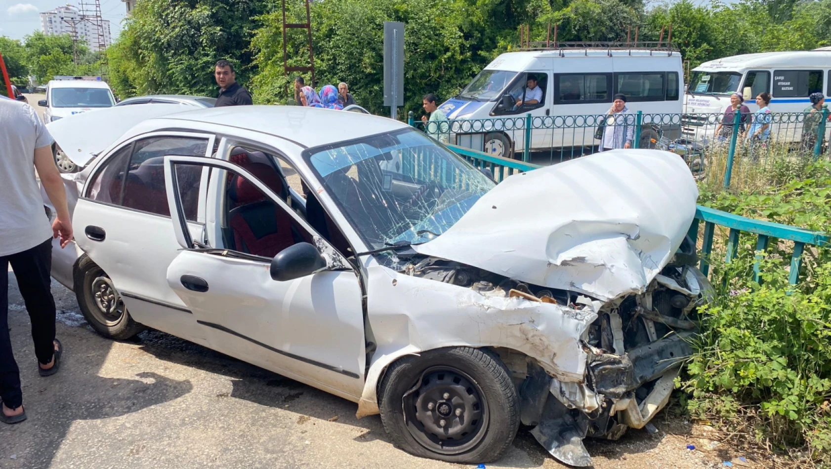 Adana'da trafik kazası: 5 yaralı