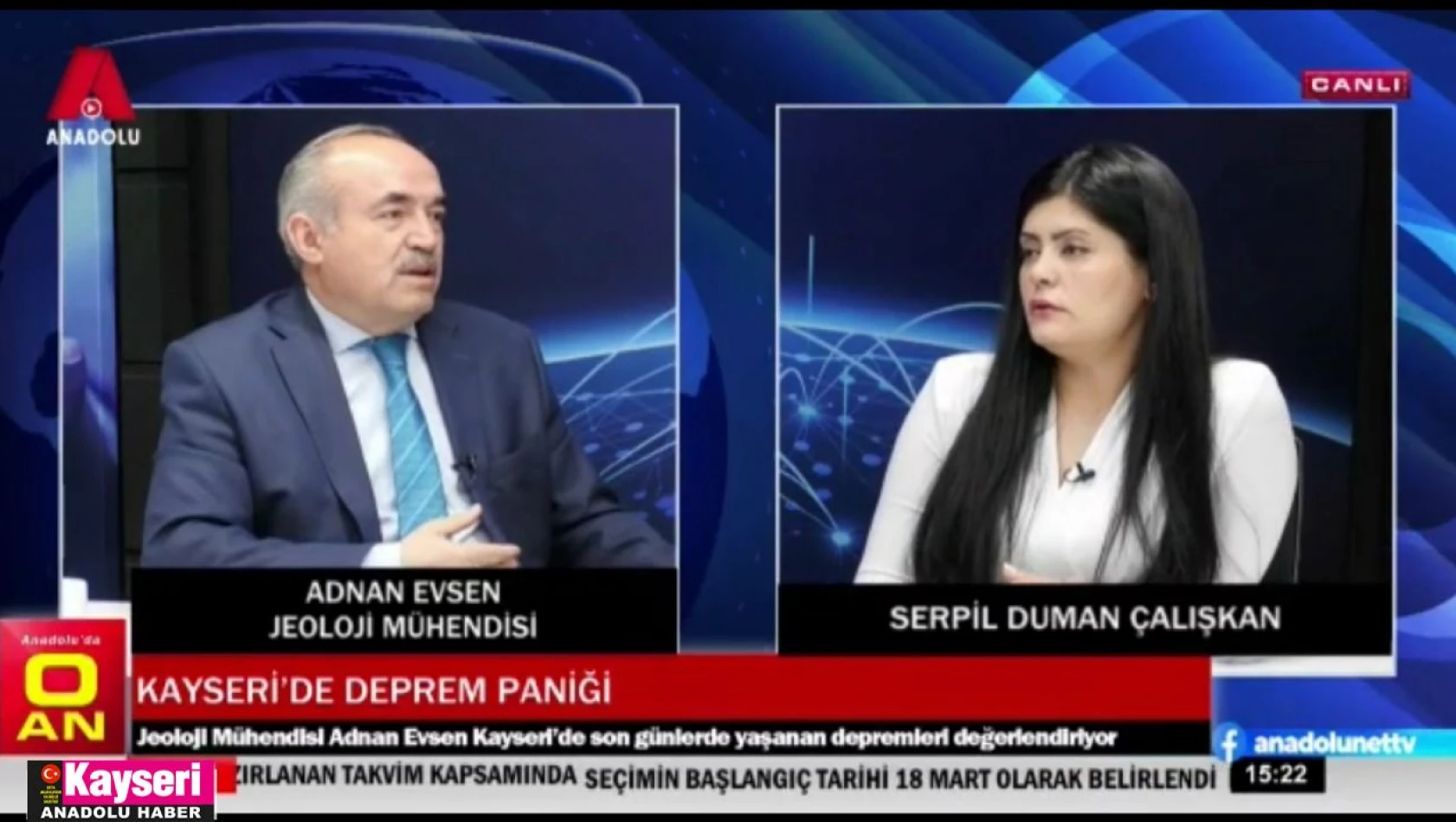 Adnan Evsen açıkladı: Kayseri'de 7 büyüklüğünde deprem olur mu?