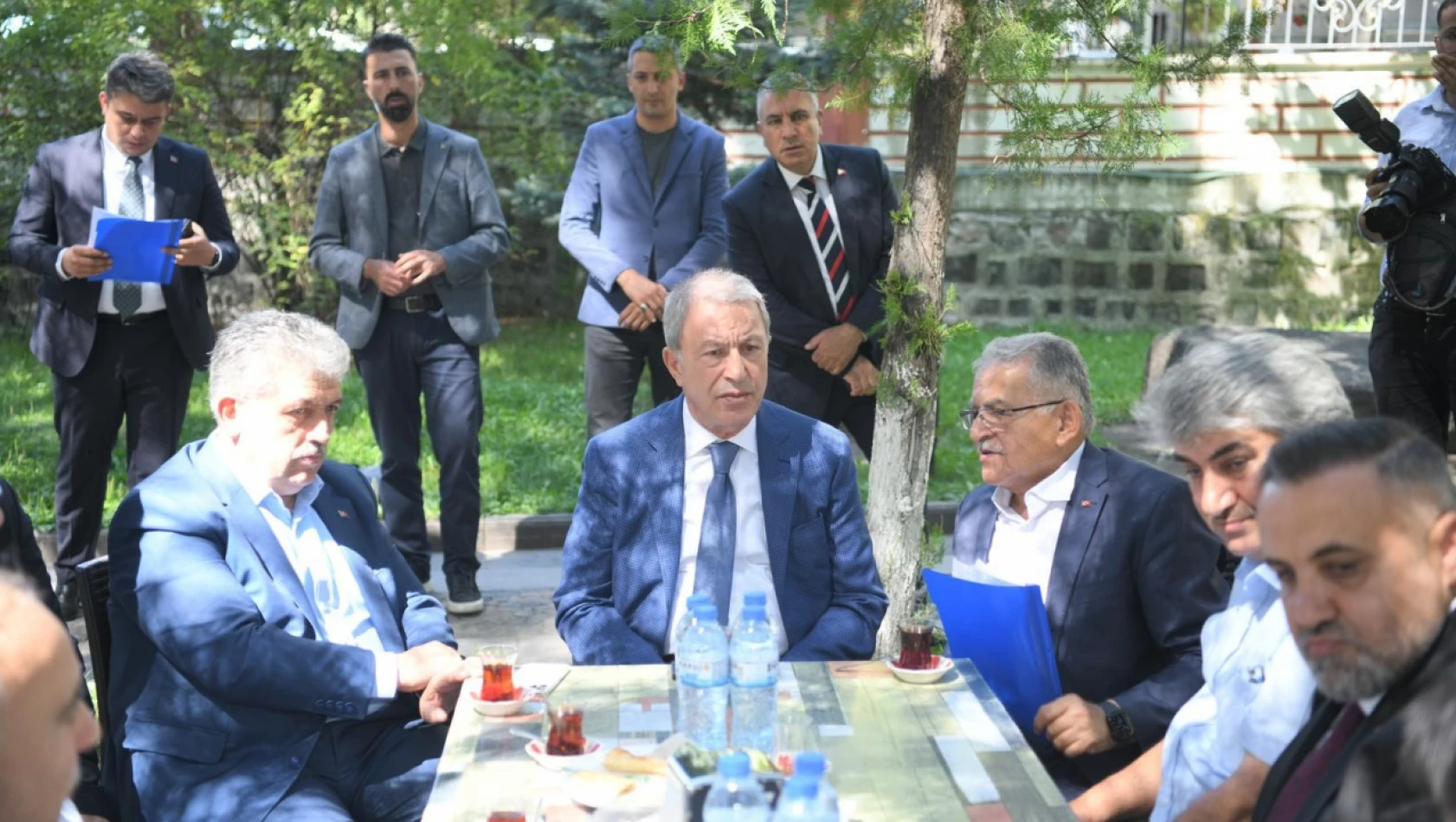 Akar ve Büyükkılıç, Develi'de birçok alanda istişarelerde bulundu