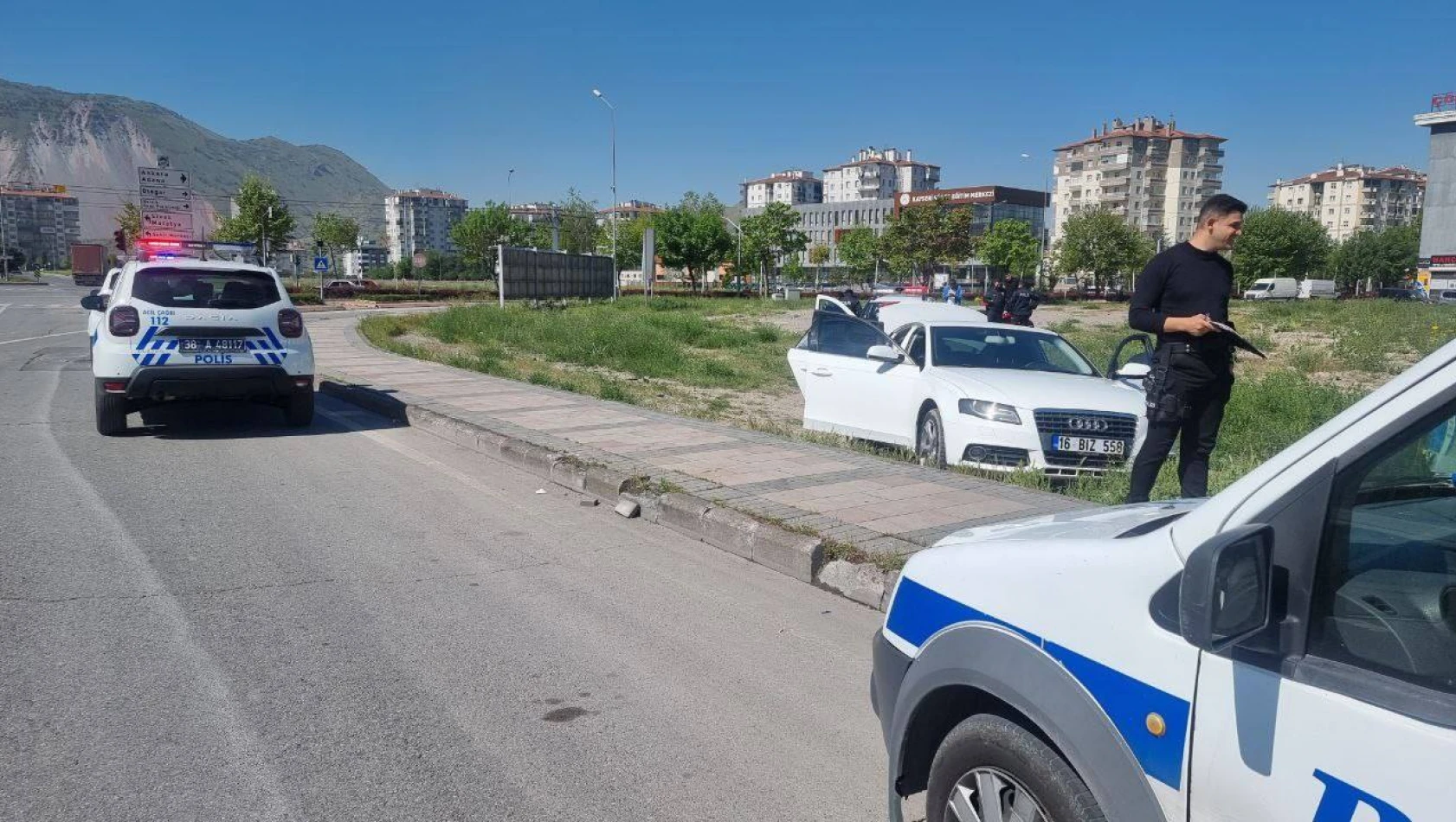 Kayseri'de nefes kesen polis kovalamacası!
