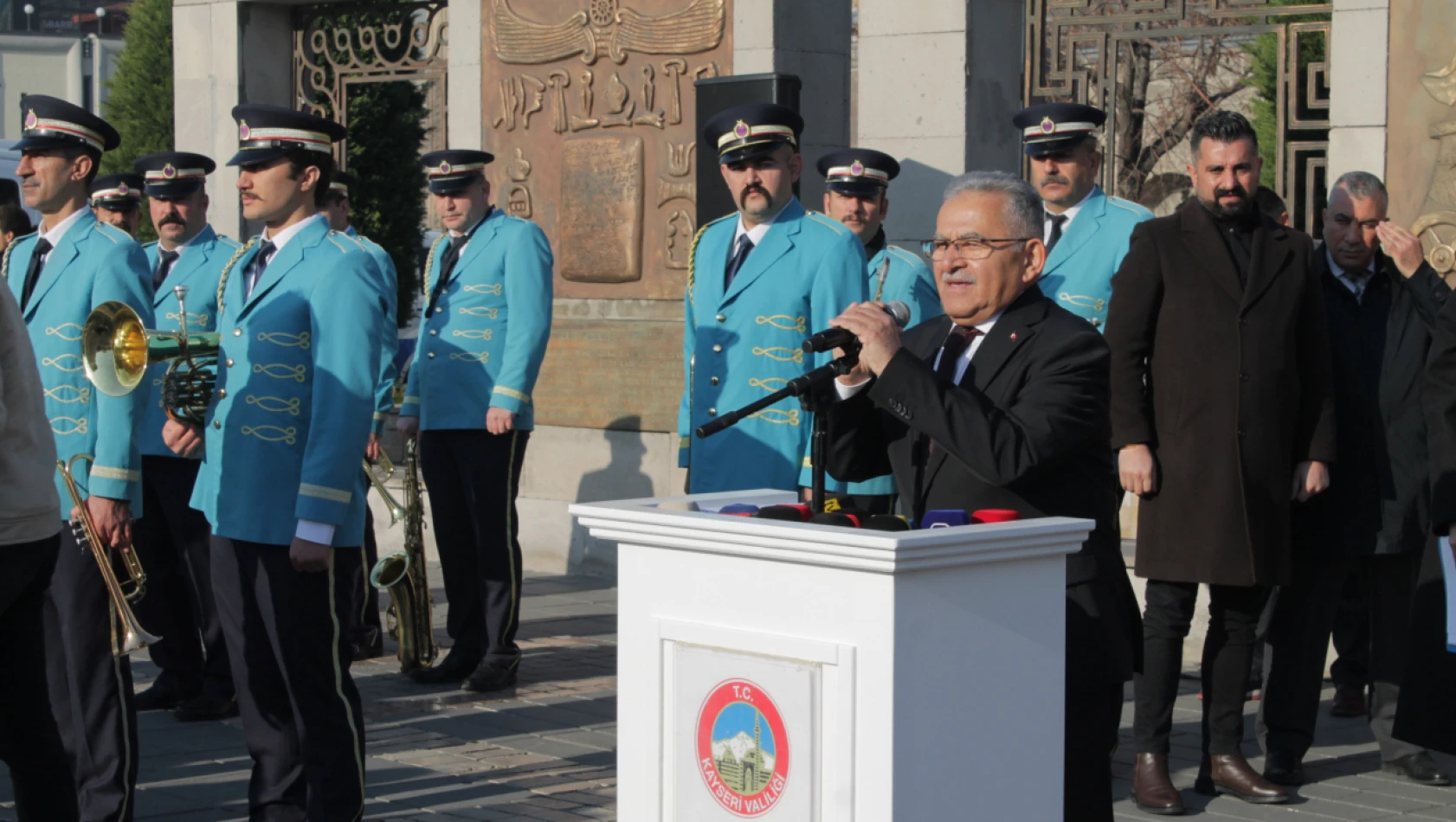 Atatürk'ün Kayseri'ye Gelişinin 104. Yılı Kutlandı