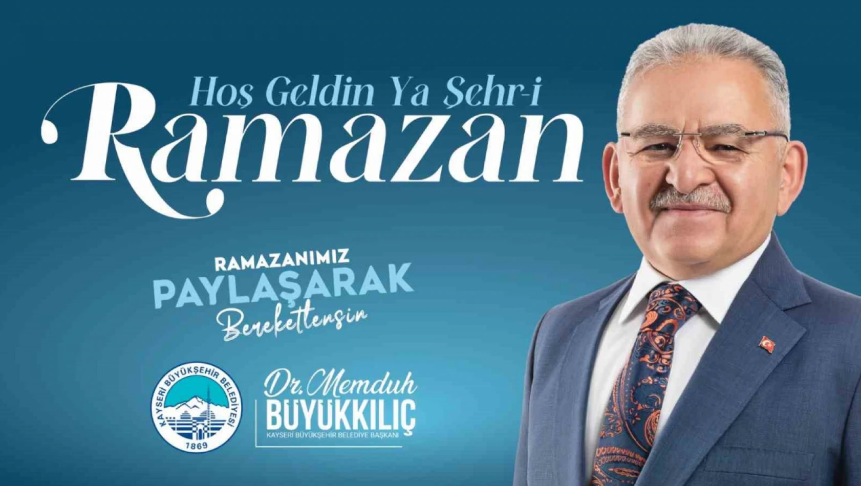 Büyükkılıç'tan anlamlı Ramazan Bayramı mesajı...