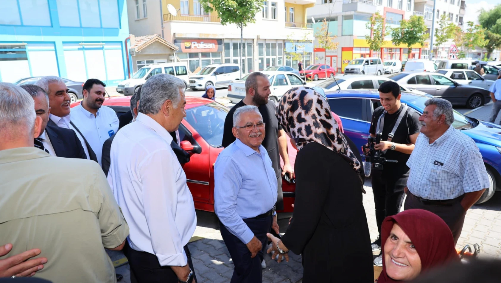 Başkan Büyükkılıç Dadaloğlu torunlarına teşekkür etti!