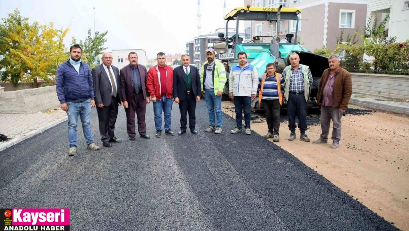 Başkan Cabbar Asfalt Çalışmalarını İnceledi