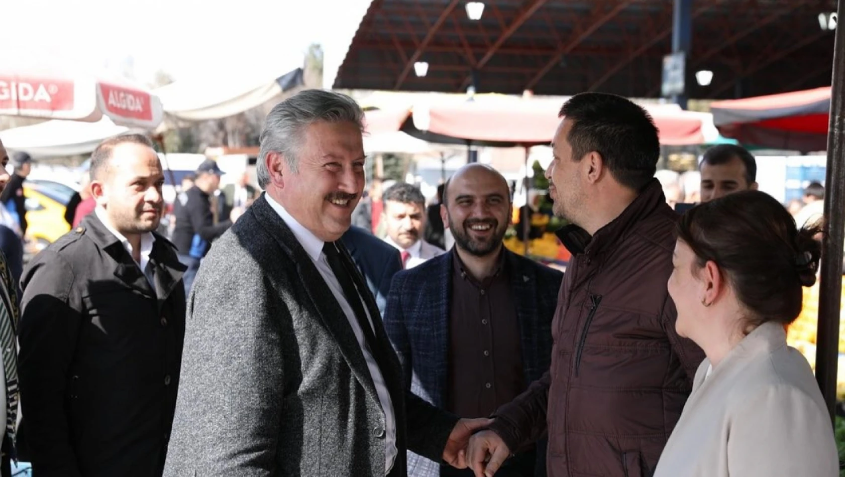 Başkan Palancıoğlu'na sevgi dolu karşılama