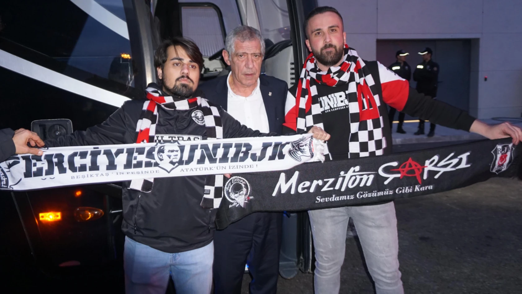 Beşiktaş Kafilesi Kayseri'ye Geldi!