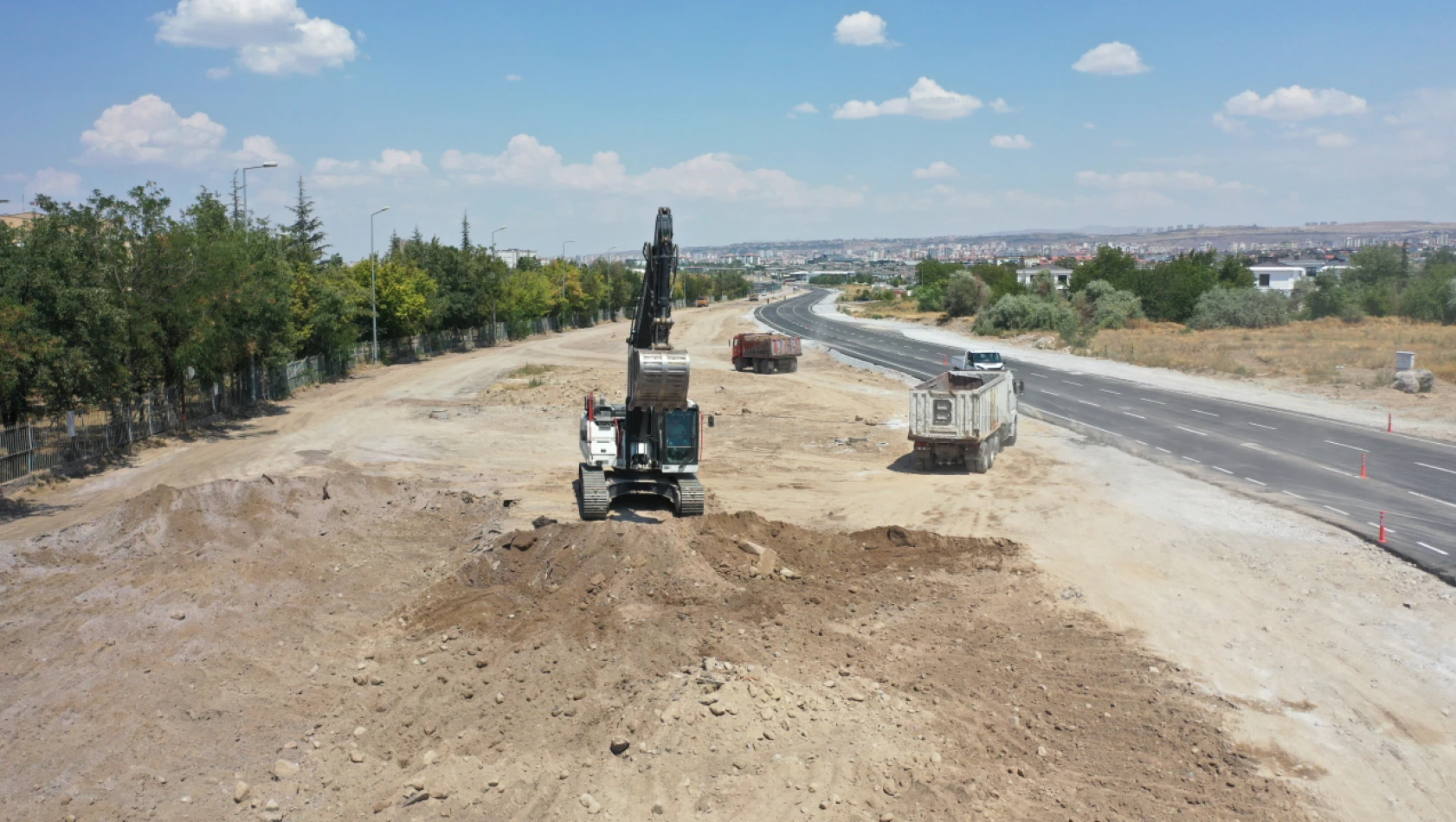 Büyükşehir Belediyesi'nden Kayseri'ye Yeni Yol