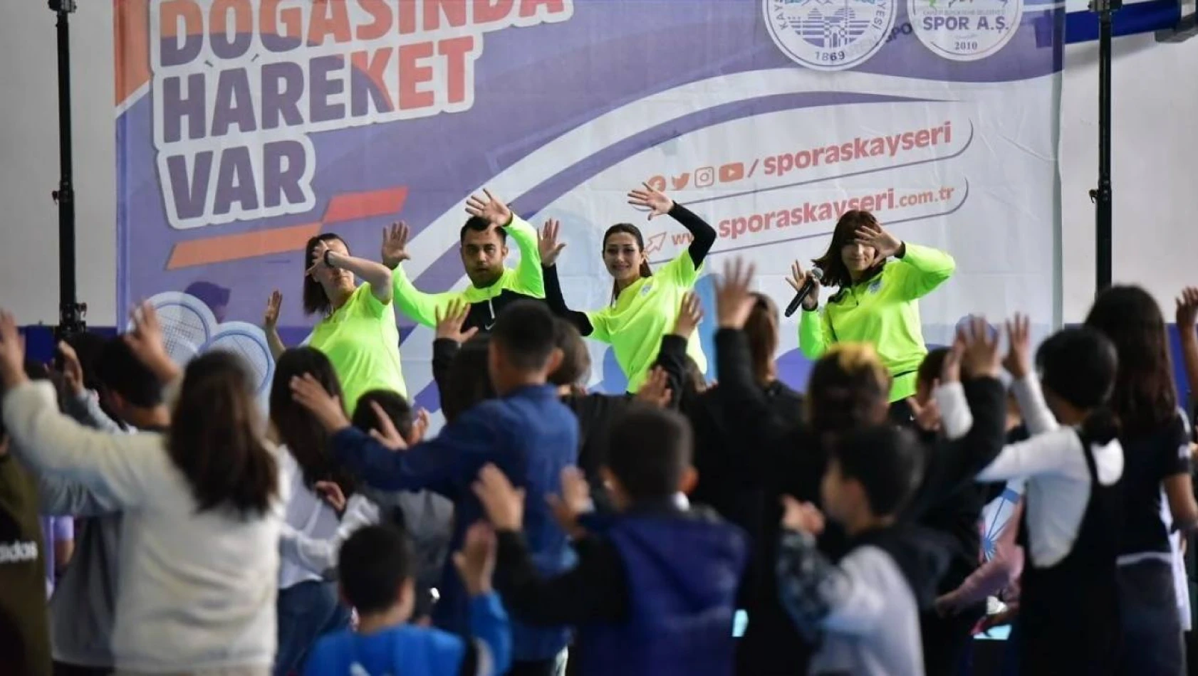 Pınarbaşı'da Sporseverler Buluştu!