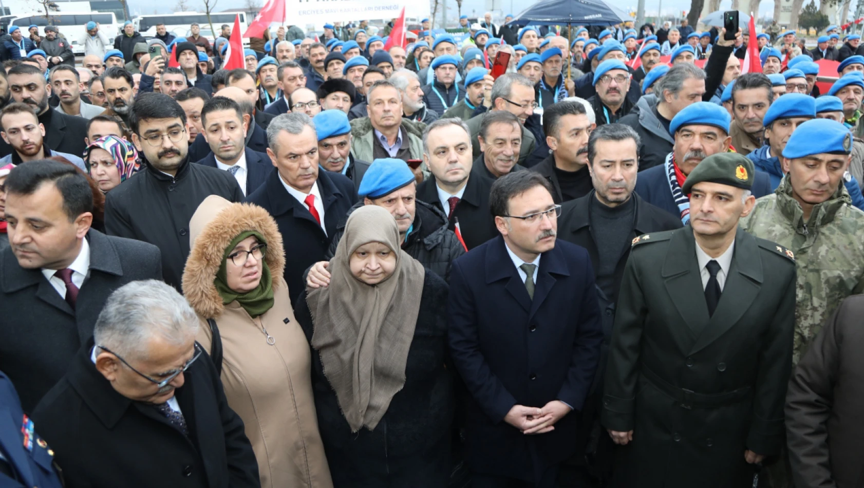 Erciyes Üniversitesi 17 Aralık Şehitlerini saygıyla andı