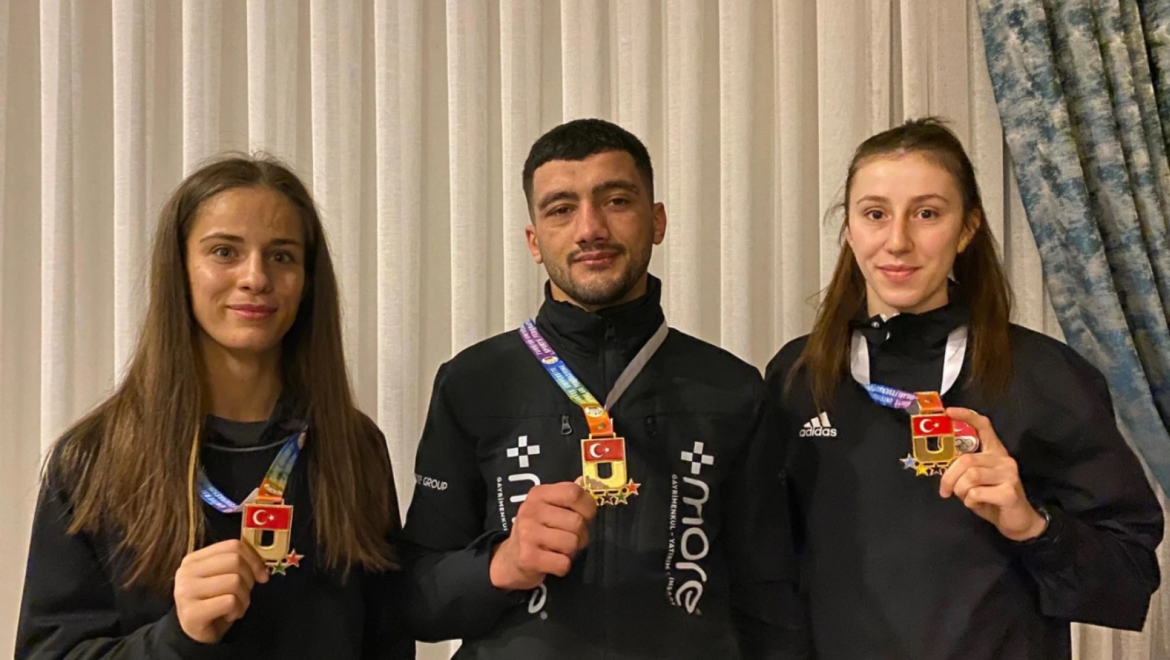 ERÜ sporcuları 3 altın madalya kazandı!
