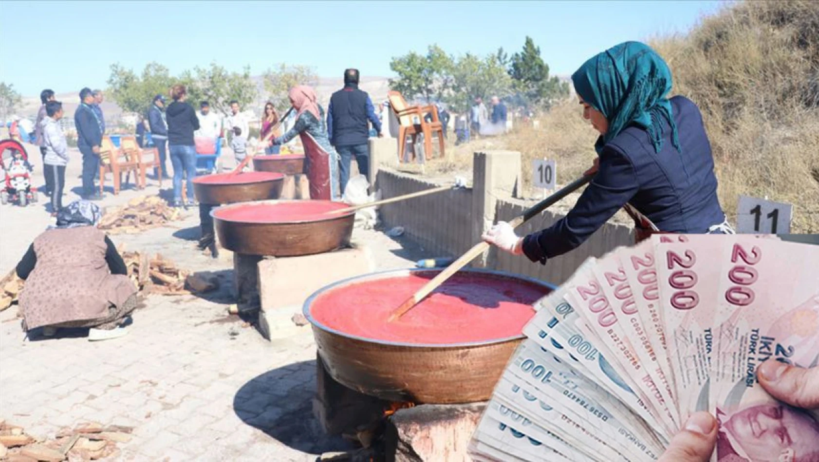 Ev yapımı domates salçası el yakıyor!