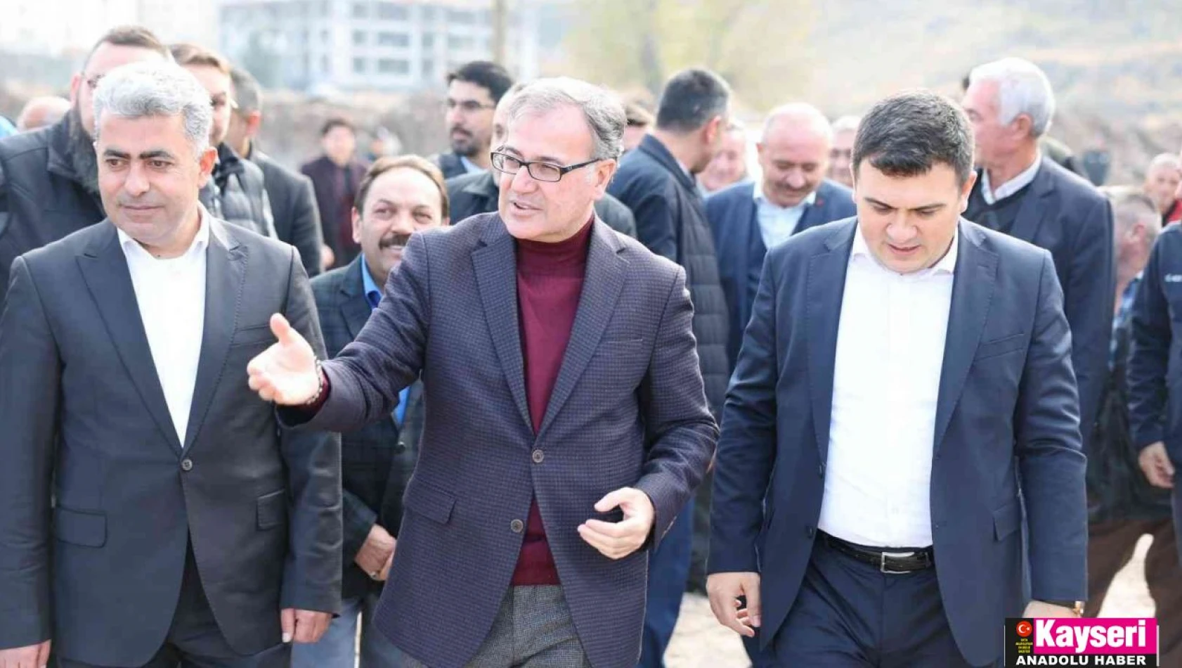 Hacılar'da Hükümet Konağı ve Belediye Hizmet Binası'nın temelleri atıldı