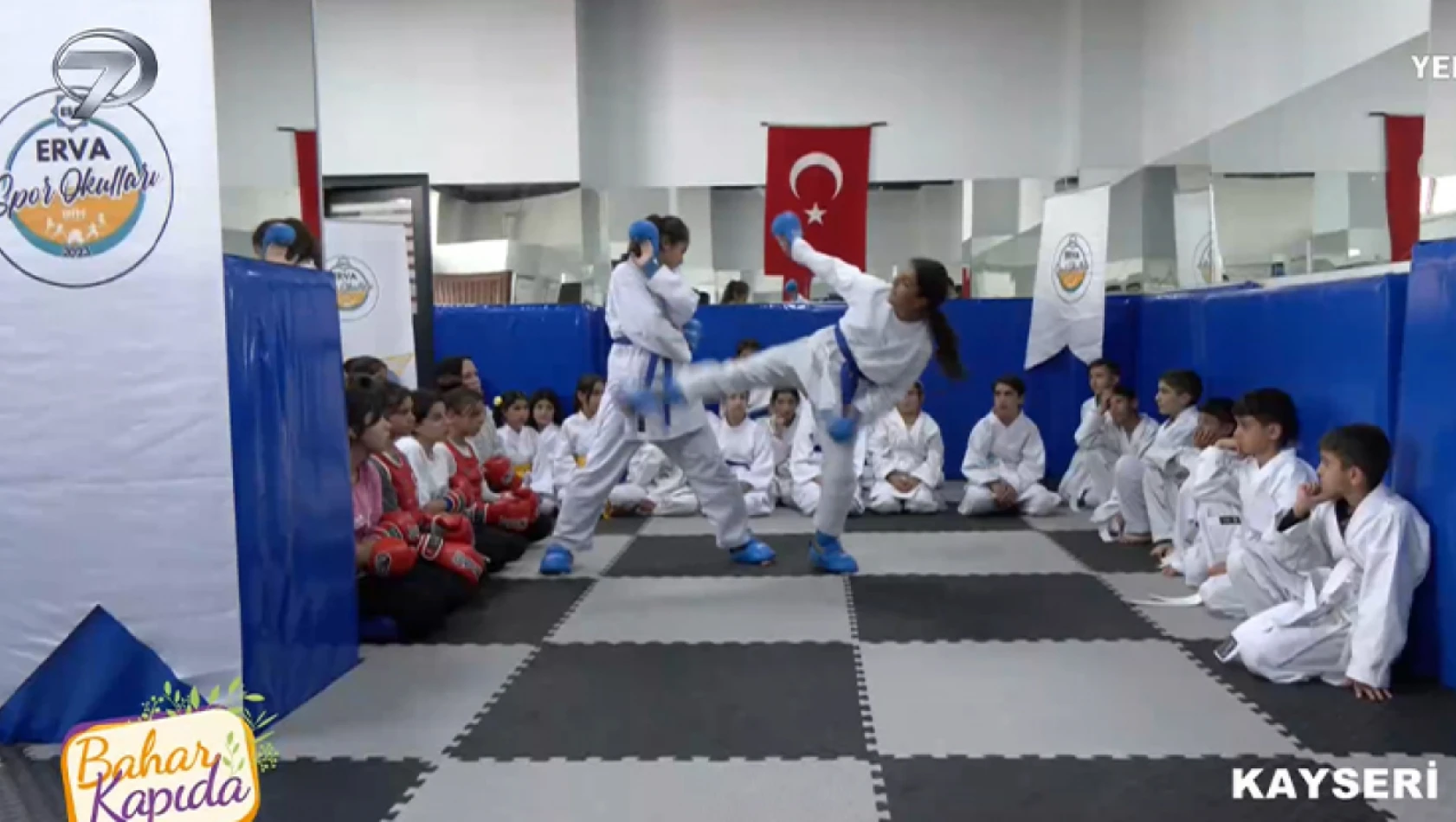 Kanal 7 ekranlarında 'Erva Spor Okulları' rüzgarı!
