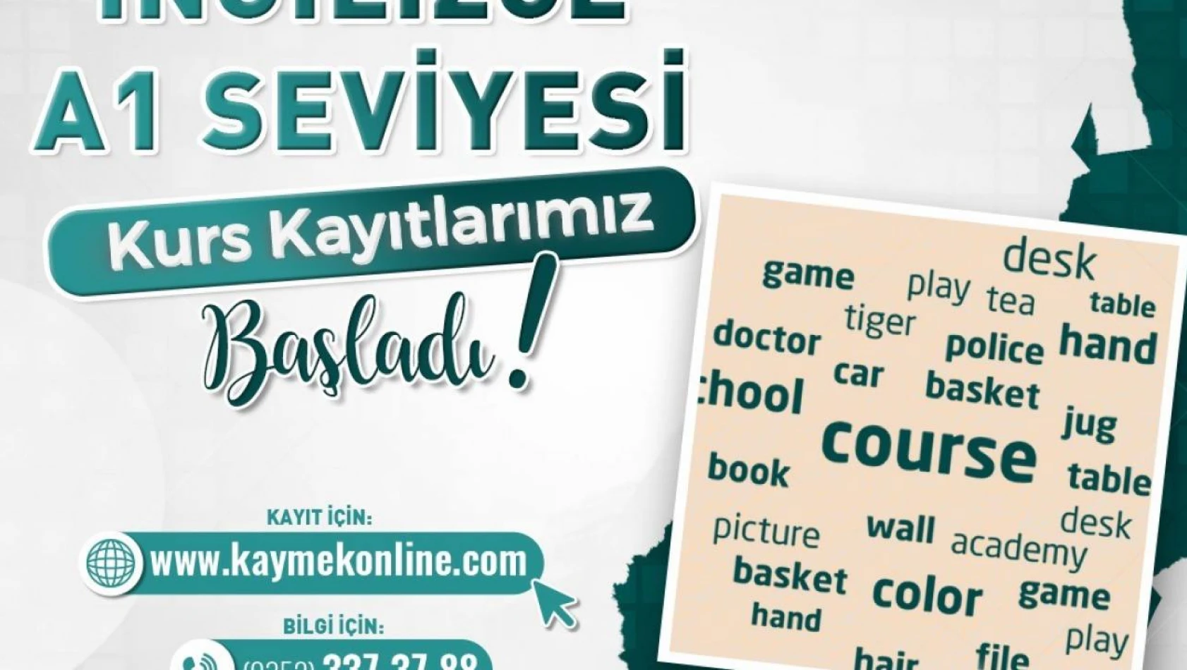 Kayseri'de Yeni Dil Kursları: İngilizce ve Arapça Kayıtları Açıldı