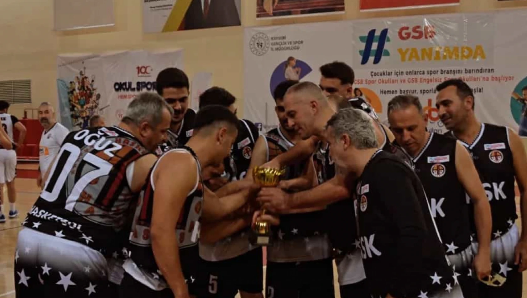 Kayseri Büyük Erkekler Basketbol Ligi'nin şampiyonu belli oldu!