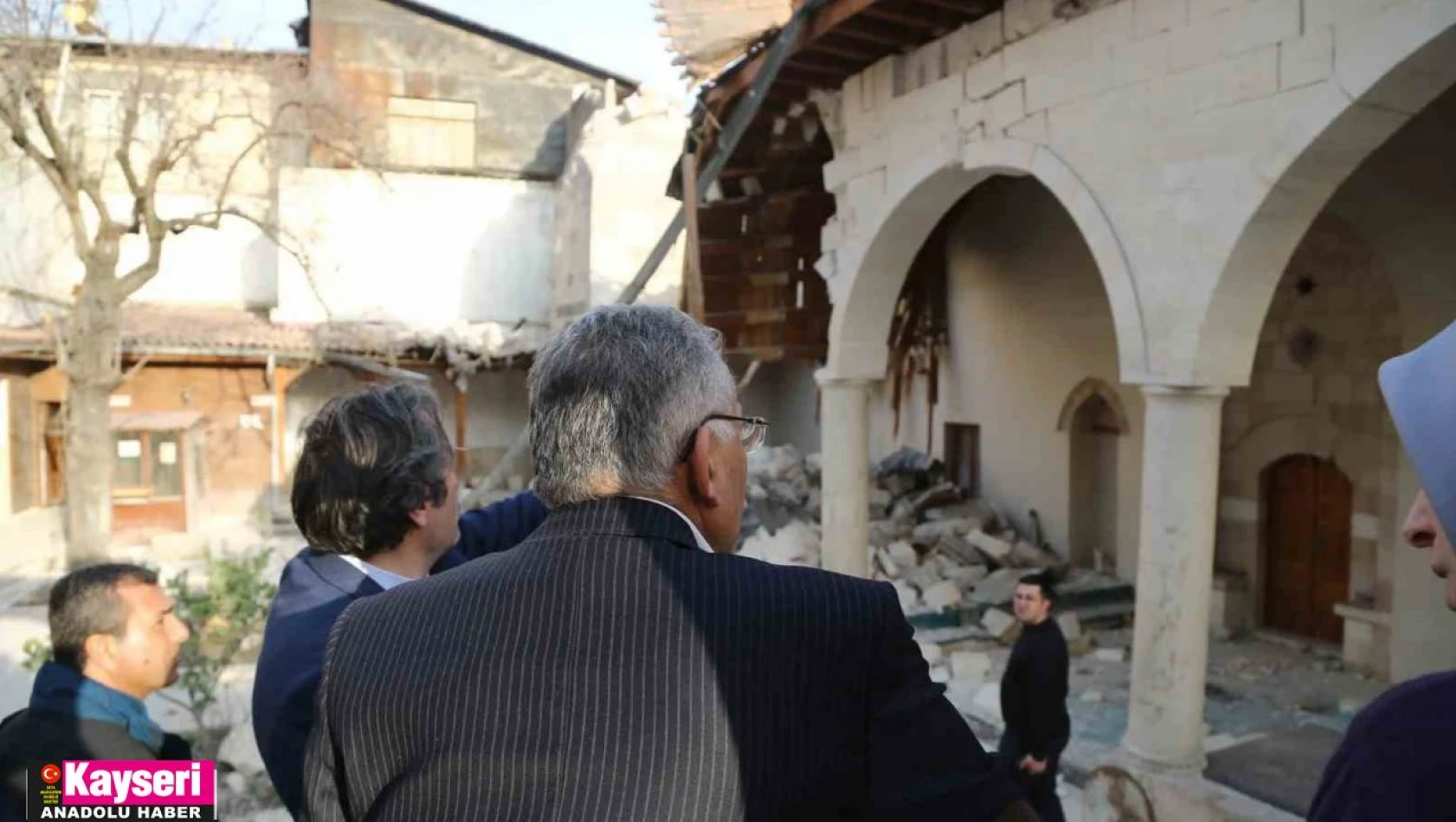 Kahramanmaraş'taki tarihi camiye Büyükşehir eli