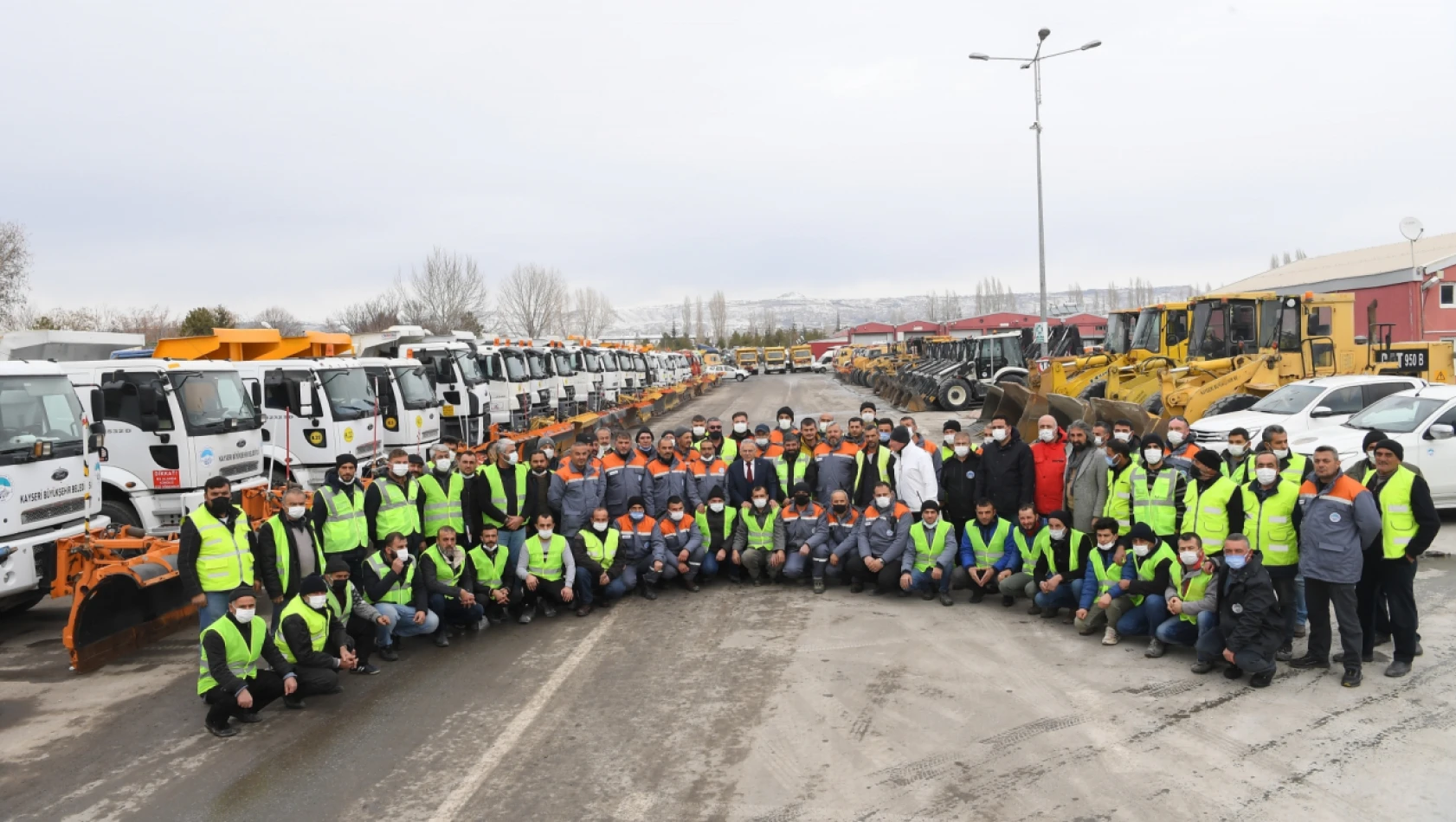 Kayseri Büyükşehir, Kar Yağışına Hazır